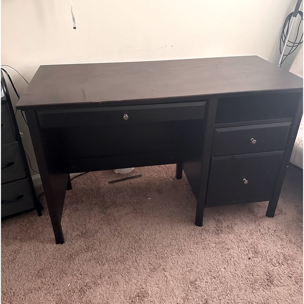 Wooden desk